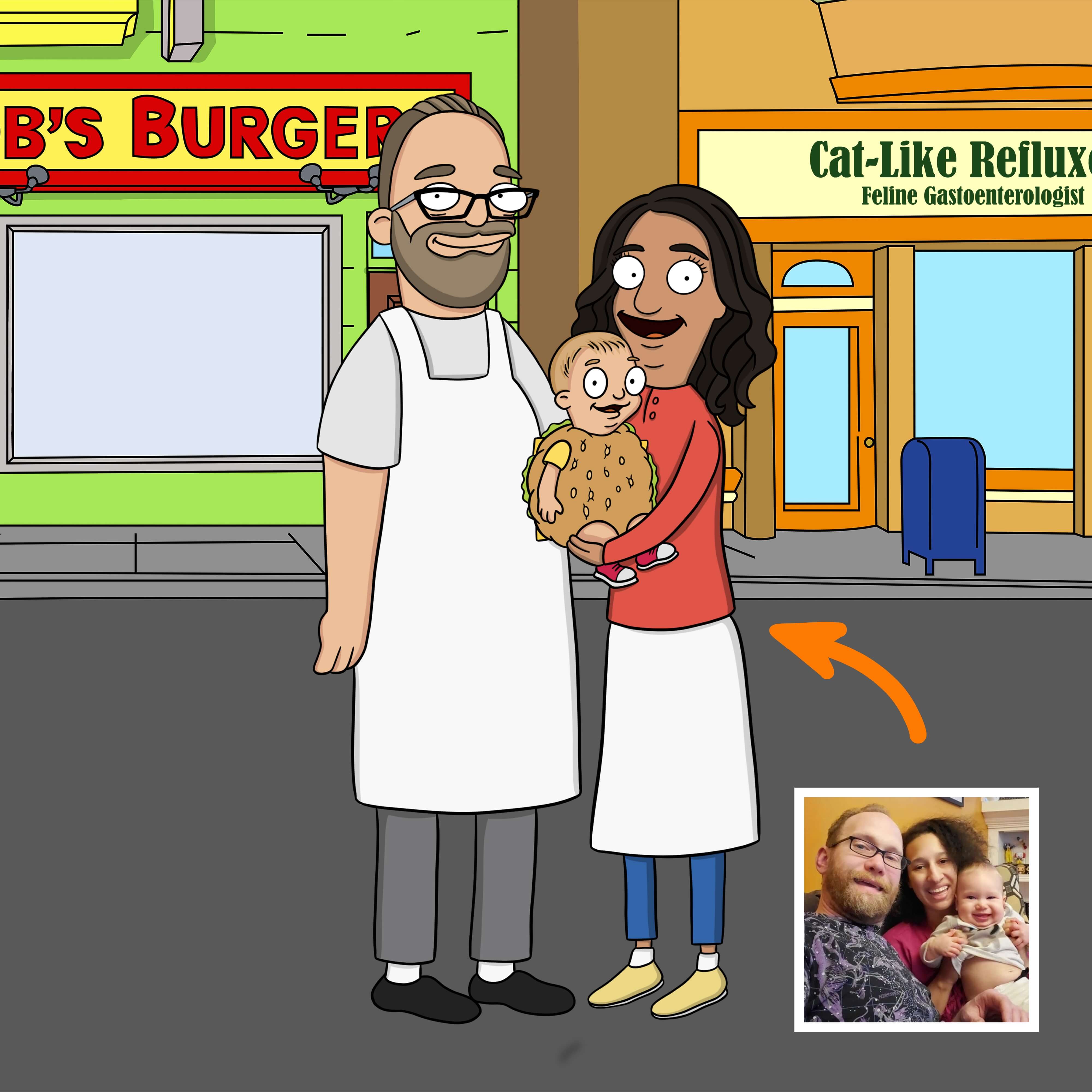 18+ Bob'S Burgers Custom Art